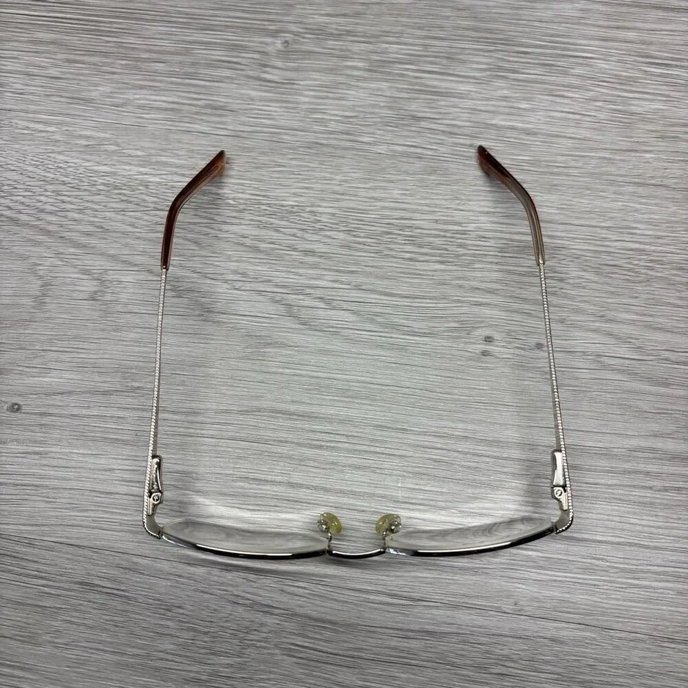 Sophia Loren Eyeglasses Frame M264 Zyloware 168 Rose Gold Metal Half Rim 49-17
